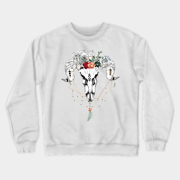 BOHO DESIGN Crewneck Sweatshirt by BWXshirts